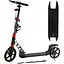 Самокат Best Scooter 93-103х49х14 см Чорно-червоний 000255831 - мініатюра 1