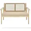 Садовая скамейка Di Volio Teracina со спинкой бежевый - миниатюра 8