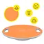Балансировочная платформа Cornix круглая, пластиковая Orange/Grey XR-0444 - миниатюра 8