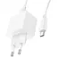 Комплект зарядного устройства Hoco CS11A 1USB 10.5W 5V/2.1A USB/Type C 1m White - миниатюра 3