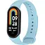 Ремешок для фитнес-браслета Lemfo для Xiaomi Mi Band 8 и 9 голубой - миниатюра 1
