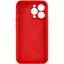 Чехол Epik Silicone Case Full Camera Protective AA для Apple iPhone 15 Pro 6.1 Красный/Red - миниатюра 2