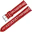 Ремешок DK CDK для Xiaomi Haylou LS11 (RS4 Plus) 20mm Экокожа Crocodile Classic (012195) (red) - миниатюра 1