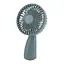 Ручной бытовой портативный вентилятор Mini Fan 6601 на аккумуляторе с ручкой мини вентилятор серый - миниатюра 1