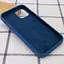 Чохол Silicone Case Full Protective Apple iPhone 13 Pro Max navy blue - мініатюра 3