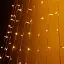 Гирлянда занавес огней со звездой рождественская елка Топпер 350 Leds Водопад Свет-закаленная фея огни Xmas - миниатюра 3