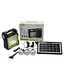 Солнечная зарядная станция BL-GD-8183 + фонарь + 3 лампы + Power Bank - миниатюра 1