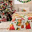 Плед флис Капибарки и снеговики 150x200 см Love You 9118 - миниатюра 4