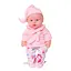 Дитячий ігровий Пупс в піжамі 252-A(Pink) 36 см, звук, рожевий - мініатюра 1