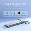 Хаб Vention Multi-function USB-C to HDMI/VGA/USB-C Gen 1/USB 3.0x2/USB 2.0/RJ45/SD/TF/TRRS 3.5mm/PD Docking Station 0.25m - миниатюра 5