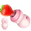 Вибратор-свинка 'Язык' стимуляция клитора и сосков USB Розовый K000324 - миниатюра 6