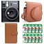 Подарунковий набір Фотоапарат Fujifilm Instax Mini 41 Фотопапір 100 шт. Чохол Фотоальбом на 108 фото коричневий - мініатюра 1