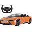 Машинка Rastar BMW i8 Roadster (95560) на радіокеруванні. 1:12. Помаранчевий - мініатюра 1