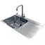 Комплект мойка + смеситель Romzha Caravela 78L (B) - миниатюра 1