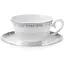 Чашка с блюдцем 240ml Джордано NP95CUP/240 - миниатюра 1