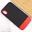 Чехол Epik TPU+PC Bichromatic для Apple iPhone X/XS 5.8 Black/Red - миниатюра 4