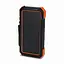 Повербанк з сонячною панеллю 20000mAh Power Bank Kraft TPB-1820SLP Orange бездротова зарядка 18W QC2.0 LED-ліхтар (43-00042) - мініатюра 2