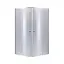 Душевая кабина Lidz Latwa SC90x90.SAT.MID.GR, стекло тонированное 4 мм без поддона, Универсальная, тонированная - миниатюра 1