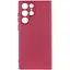 Чехол Lakshmi Silicone Cover Full Camera (A) для Samsung Galaxy S24 Ultra Бордовый / Marsala - миниатюра 1
