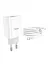 Сетевое зарядное устройство Hoco C80A PD 20W QC3.0 + USB Cable Type-C to Type-C White - миниатюра 2