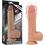 Реалістичний вібратор Lovetoy Dual Layer Rotating Nature Cock Anthony 21.5 см тілесний - мініатюра 1