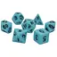 Набор кубиков Ancient 7 Dice Set - Light Blue , 7 шт. (g7danc03) - миниатюра 1