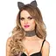 Набір кішечки зі стразами Leg Avenue Cat ear headband & choker set - мініатюра 1