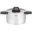 Кастрюля Fissman Pauline со стеклянной крышкой 4.6 л (5230) - миниатюра 1