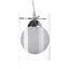 Люстра подвесная Brille в спальню E14 60W CH (BR-514S/1) - миниатюра 2