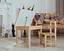 Дитячий письмовий столик та стільчик (з ящиком) для малювання та навчання (Слоник) - мініатюра 7