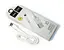 Кабель Hoco X5 Bamboo плоский USB - Lightning 100 см белый - миниатюра 1