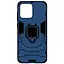 Чохол до мобільного телефона ColorWay AntiShock Magnet Ring Xiaomi Redmi 13C Blue (CW-CAMRXR13C-DB) - мініатюра 1
