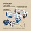 Набір лазерної зброї Otamanko Лазерні бої 2 лазерних пістолета і 2 жилета - мініатюра 10
