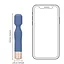 Вібратор Loveline Mini Wand 14.3 см синій - мініатюра 5