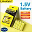 Набір акумуляторів з 4 шт LiitoKala USB-T36 + USB Type-C кабель зарядки - мініатюра 6
