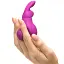 Вибратор для клитора Happy Rabbit Mini Ears 11.4 см фиолетовый - миниатюра 4