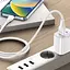 Кабель Proove Double Way Silicone USB-A to Lightning 1m White (CCDS20001102) [130730] - миниатюра 2