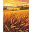 Картина за номерами "Сонячне поле" Art Craft 11053-AC 40х50 см - мініатюра 1