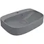 Умивальник Miraggio Lifou mirastone gray 0000992, Сірий - мініатюра 1
