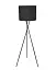 Торшер Goldlux 325815 Tekla E27 1x20W IP20 Чорний - мініатюра 1