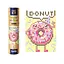 Картина по номерам стикерами в тубусе "Пончик", 1200 стикеров 1869, 33х48 см - миниатюра 1