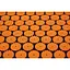 Килимок акупунктурний з валиком Cornix Classic Mat Аплікатор Кузнєцова XR-0111 Black/Orange - мініатюра 4