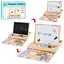 Дерев’яна іграшка Дощечка для малювання/магнітна, маркер, пазли (В асортименті) - мініатюра 1