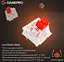 Клавіатура ігрова механічна GamePro MK-124-W USB Hot-Swap Outemu Red Switch White - мініатюра 13