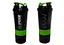 Шейкер спортивний EasyFit Spider 0,5л Чорно-зелений (EF-7200-G) - мініатюра 5