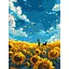 Картина по номерам Strateg Подсолнечное поле 30х40 см (SS-1270) - миниатюра 1