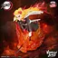 Коллекционная фигурка Bandai Клинок рассекающий демонам Кэдзюро Ренгоку Demon Slayer Kyojuro Rengoku 14 см B DS KR 142 - миниатюра 3