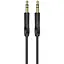 Кабель AUX 3.5 мм Borofone BL16 Clear sound AUX audio cable - мініатюра 1