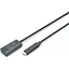 Подовжувач Digitus USB 3.2 Gen2 Active Cable 10G, C/M-A/F, 5м, чорний teh0013735 - мініатюра 1