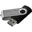 USB Flash накопичувач Goodram 32GB UTS2 Twister USB 2.0 black (UTS2-0320K0R11) - мініатюра 1